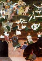 Stanley Spencer - A Music Lesson at Bedales